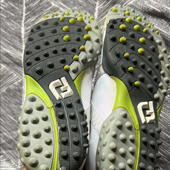 FJ Golf shoesGray and Yellow - Picture 5 of 9